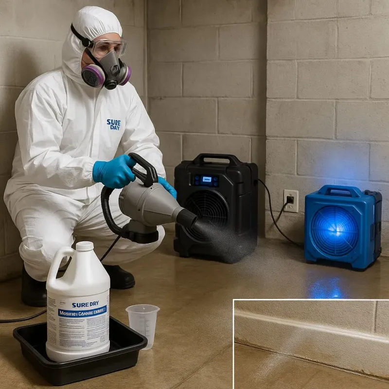 Sanitization and Odor Removal process in Mount Pulaski, IL
