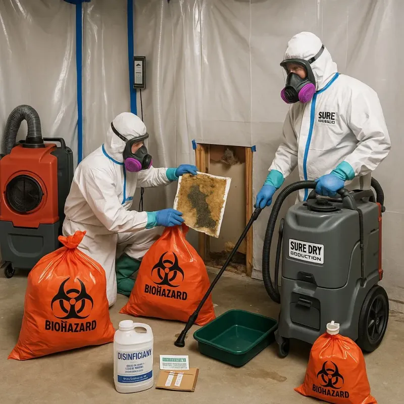 Contaminated Water Handling Protocols process in Mount Pulaski, IL